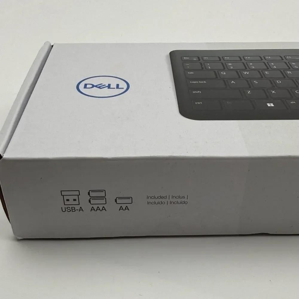 Dell Black wireless Keyboard and Mouse Set